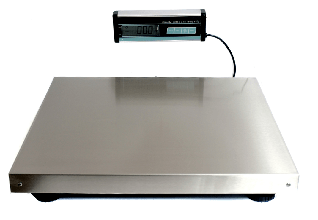 MS-150/300 Stainless Steel Floor Scale